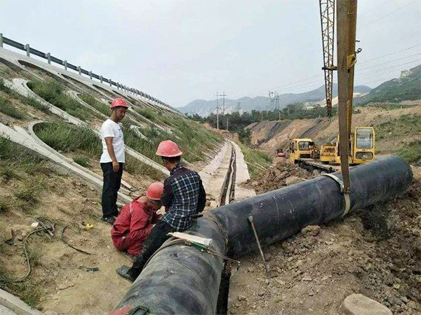 河南某建設集團有限公司與我公司簽署保溫鋼管供應合同